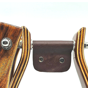 Estribos Tradicionales de Madera para Montar a Caballo, Soportes de Pie de Madera Resistentes, Accesorios de Equitación, Equipo de Montar Cómodo - Product Image 6