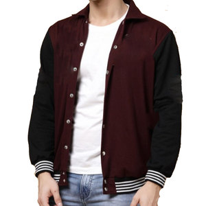 Custom <b>Men's</b> Wool Letterman Real Varsity Jacket Black With Custom Color Logos Wool Varsity Jacket for <b>Men</b> - Product Image 1