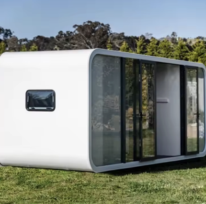 <span class=keywords><strong>Casa</strong></span> Container di Lusso in Acciaio Stile Apple Pod Prefabbricata per Hotel e Ville, Soluzioni per Case Piccole, Camere da Letto, Uffici e Officine - Product Image 3