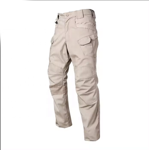 Men's Casual <b>Tactical</b> Cargo <b>Pants</b> Mid Waist Multi-Pocket <b>Waterproof</b> Breathable Quick-Dry Ripstop Polyester/Cotton Lightweight - Product Image 2