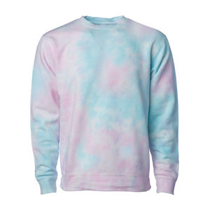 Sweat-shirt unisexe personnalisé en coton épais tie-dye, style streetwear, pour hommes et femmes, OEM - Product Image 1