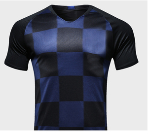 Anti Wrinkle Men Soccer Jersey Uniform Short Sleeve Premium Quality Breathable Quick Dry Men Soccer Uniform with custom made - Product Image 4