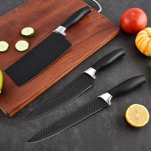 Juego de 6 piezas de alta calidad con cuchillo de chef, cuchillo rebanador, cuchillo multiusos, tijeras de cocina multiusos. Ideal para regalos, bricolaje y OEM. - Product Image 3