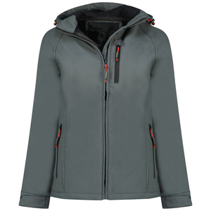 Women Softshell Jacket Breathable Waterproof Outerwear Comfortable Hiking Travel Apparel Women Softshell Jacket - Product Image 3
