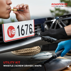 ROADPOWER Spatule de survie 22-Tactique Pliante Multi-outils Compacte Portable pour Voiture et Utilisation Extérieure avec Conception Modulaire Réglable - Product Image 4