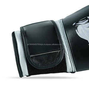 Meilleur prix Gants de boxe personnalisables à sangle en cuir de vachette Entraînement en plein air Muaythai MMA Équipement de sport Fabriqué en cuir de qualité/PU Sanda - Product Image 4