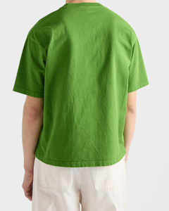 เสื้อยืดโอเวอร์ไซส์ปักโลโก้ตามสั่ง ผ้าคอตตอนหนา 100% สไตล์สตรีทแวร์ เสื้อยืดเปล่าสำหรับผู้ชาย เสื้อยืดคอตตอนโอเวอร์ไซส์คุณภาพสูง - Product Image 3