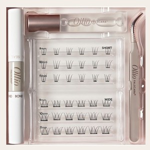 Kit d'extension de cils Olio Pearl Mascara Voluminous, kit tout-en-un pour cils, kit DIY pour extensions de cils et accessoires - Product Image 3