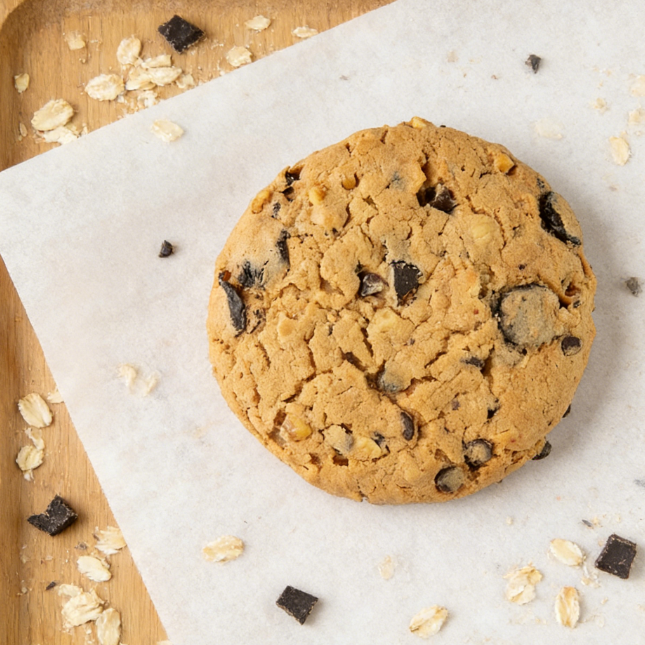 Choco Crunch Levain Cookie Luxury Crispy