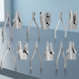 Orthodontic Aligner <b>Plier</b> <b>Set</b> 6 High Quality Stainless Steel Dental Instruments Invisible Maher Surgical Instruments - Product Image 1