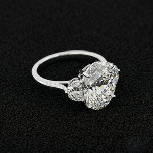 Anillo de Diamantes de Platino Premium, Diseño Clásico y Elegante para Bodas, Fiestas y Ocasiones Especiales - Product Image 2