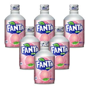 Fanta Japonesa Carbonatada de Melocotón Blanco 300ml - Product Image 2
