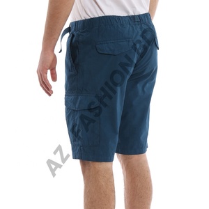 Pantalones Cortos Cargo de Lona Tejida para Hombre, Casuales, de la Mejor Calidad, con Seis Bolsillos Laterales, Ajuste Holgado, Resistentes al Viento, Proveedor BD - Product Image 4