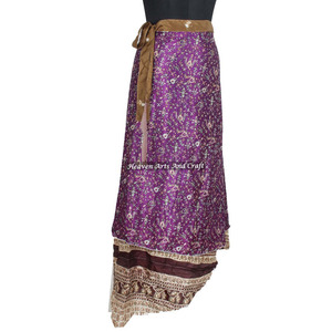 New 2026 <b>Skirt</b> Ladies Silk <b>Wrap</b> <b>Skirt</b> Vintage Beautiful Women Silk Magic <b>Wrap</b> <b>Skirt</b> Magic 38" Sarong Pareo Custom Latest Design - Product Image 4