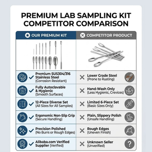 Dilatadores Vasculares DeBakey Maleables de 190 mm |   Instrumento Quirúrgico Cardiovascular y Vascular de Acero Inoxidable - Product Image 4