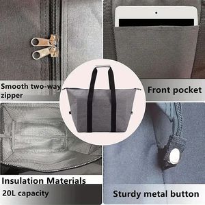 Grande borsa termica pieghevole da 5,28 galloni - Product Image 6