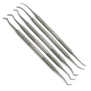 ชุดเครื่องมือแกะสลักขี้ผึ้งทางทันตกรรม PK Thomas Kit จำนวน 5 ชิ้น ทำจากสแตนเลสคุณภาพพรีเมียม พร้อมปลายสองด้าน - Product Image 4