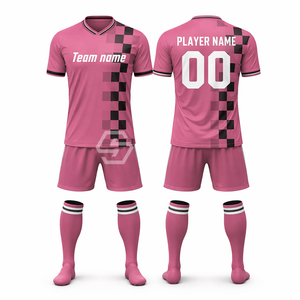 Maillots de football personnalisés OEM les plus vendus, tenues d'entraînement imprimées par sublimation, uniformes de football - Product Image 3
