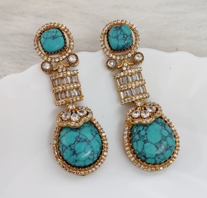Pendientes de lujo de primera calidad, perfectos para fiestas, ocasiones festivas, pendientes llamativos, diseño elegante y sofisticado. - Product Image 6