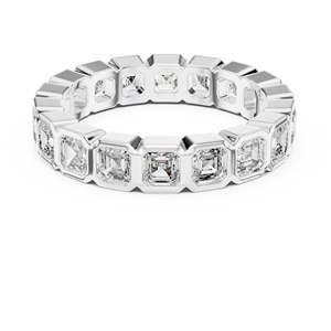 Anillo Exclusivo de Diamante Cuadrado Esmeralda Cultivado en Laboratorio, Elegante Joyería de Compromiso y Boda para Damas, Proveedor Mayorista OEM - Product Image 4