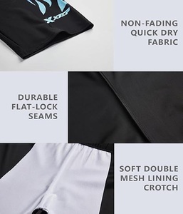 กางเกงว่ายน้ำคุณภาพสูง ยืดหยุ่นได้ ระบายอากาศดี ไซส์ใหญ่ แห้งเร็ว ทรงคลาสสิก น้ำหนักเบา ความยาวระดับเข่า สีตามสั่ง - Product Image 6