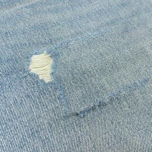 Shorts en jean bleu clair pour homme, taille mi-haute, décontractés, pour l'été - Product Image 5