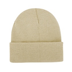 Gorros Unisex logotipo personalizado bordado tejido sólido Beanie logotipo personalizado invierno cálido sombrero acrílico puños cálidos sombreros de invierno 2025 - Product Image 3