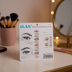 ILAN Pegatinas Brillantes para la Cara, Decoraciones para Uñas y Ojos 32631 - Product Image 2