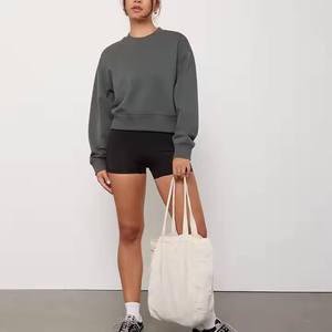 Nouveaux Sweat-shirts Respirants pour Femmes, Sweat-shirt à Col Rond Surdimensionné, Sweat-shirt Pullover Sans Capuche - Product Image 5