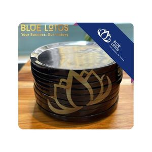 HIGH QUALITY Buffalo Horn Drink Coaster for Coffee Table Beverage Holder and Premium Dining Styling Vietnam - Product Image 1
