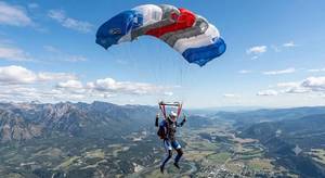 Équipement d'entraînement au saut en parachute, équipement durable et pliable, équipement de sport de plein air OEM, nylon imperméable, taille adulte - Product Image 2