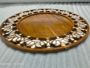 Panier de rangement en bambou pour collations aux fruits secs en bois faites à la main pour cadeaux à la maison - Product Image 4