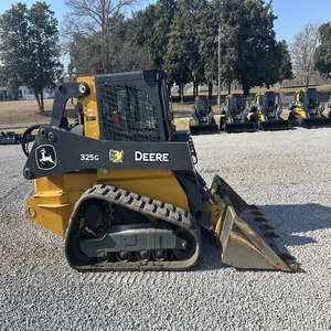 Chargeuse compacte sur chenilles Deere 325G conçue pour les travaux sur terrains difficiles, excellente traction, stabilité, force de creusement puissante, fonctionnement fluide. - Product Image 5