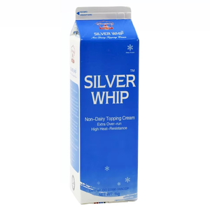 ครีมเทป๊อปปิ้งฮาลาลแบบไม่ใช้นม ยี่ห้อ Silverwhip สำหรับเบเกอรี่ ขายส่งจำนวนมาก รับผลิตแบรนด์ส่วนตัว ขนาด 1 กก. ขายดี - Product Image 1