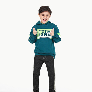 ELIVEERA ENTERPRISES Sudadera con Capucha Casual para Niños y Bebés, Forro Grueso de Algodón y Felpa, Sudadera de Verano Cálida, Logotipo Personalizado OEM ODM - Product Image 3