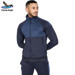 Ensemble de survêtement pour homme de haute qualité, logo personnalisé, fermeture éclair intégrale, vêtements de sport, jogging, course à pied - Product Image 3