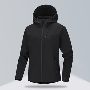 Chaqueta Cortavientos Softshell Cómoda para Mujer, con Logotipo Personalizado, a la Moda, en Oferta a Precio Económico, Procesamiento en Crudo - Product Image 2