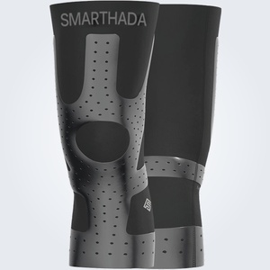 Genouillère pour hommes SMARTHADA Neuro Knee Sleeve, genouillère de compression avec bandes de silicone, support gauche/droite, tailles S, M, L, XL, fabriquée en Corée. - Product Image 5