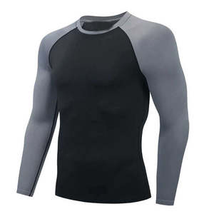 Camiseta de compresión de manga larga para hombre, para Jiu Jitsu, Kimono, MMA, BJJ, con estampado por sublimación completa, transpirable, para boxeo - Product Image 3