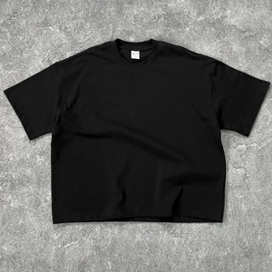 Camisetas de Punto de Alta Calidad OEM para Hombre, Logotipo Personalizado, Manga Corta, Corte Regular, 100% Algodón Orgánico Ecológico - Product Image 1