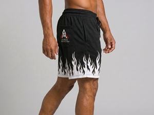 Pantalones Cortos Duraderos para Hombre, Tejido de Mezcla de Algodón Sólido, Suaves, Transpirables, de Secado Rápido, Ecológicos, Ligeros, Ropa Casual de Calle para Gimnasio - Product Image 2