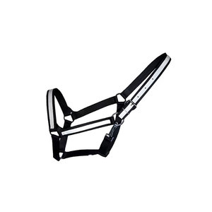 Nylon patterned horse halter Brass hardware for <b>equestrian</b> Nylon halter with design <b>Equestrian</b> use nylon halter - Product Image 4