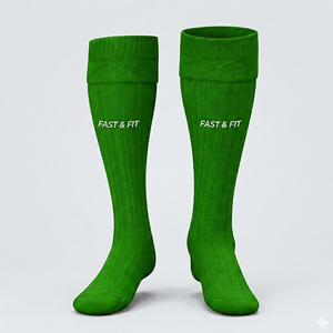 New Design Breathable Anti-Bacterial Crew Length Thick Knit Spandex/<b>Polyester</b> Athletic <b>Socks</b> with Custom Logo Print - Product Image 4