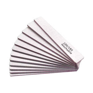 Lime à ongles personnalisée avec logo d'usine, mini limes à ongles 100-180 grains, double face, durables, professionnelles, en acier inoxydable pour manucure - Product Image 3