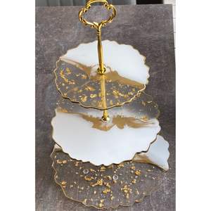 Elegant Resin <b>Cake</b> Stand for Serving Premium <b>Cake</b> <b>Tools</b> RR ENTERPRISES Model RR202512946 - Product Image 1