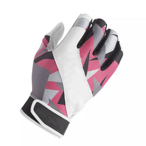 Gants de frappeur en cuir de haute qualité, design par sublimation, protection des jointures, design rembourré, pour joueurs. - Product Image 5