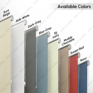 Persiana enrollable opaca para interiores (recubierta de acrílico) - Product Image 3
