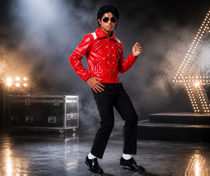 Giacca Rossa <span class=keywords><strong>per</strong></span> <span class=keywords><strong>Bambini</strong></span> Baige, Costume da Ballo Pop Star, Outfit <span class=keywords><strong>per</strong></span> Danza Ritmica e Tap, Costume <span class=keywords><strong>per</strong></span> Spettacoli <span class=keywords><strong>di</strong></span> <span class=keywords><strong>Halloween</strong></span> - Product Image 4