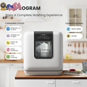 เครื่องล้างจานแบบตั้งโต๊ะแบบพกพาพร้อมถังเก็บน้ำในตัวขนาด 6 ลิตร - Product Image 5