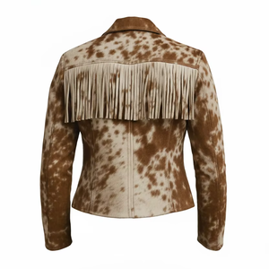 Premium Quality Custom Wholesale Women Fringe Jacket Western Jacket And Mens Leather Jacket With Soft Comfortable Fabric - Product Image 4